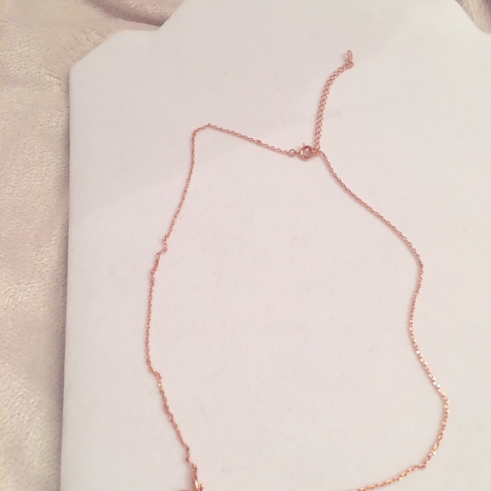 18kt Rose gold plated choker/necklace. Brand New. - Picture 6 of 6